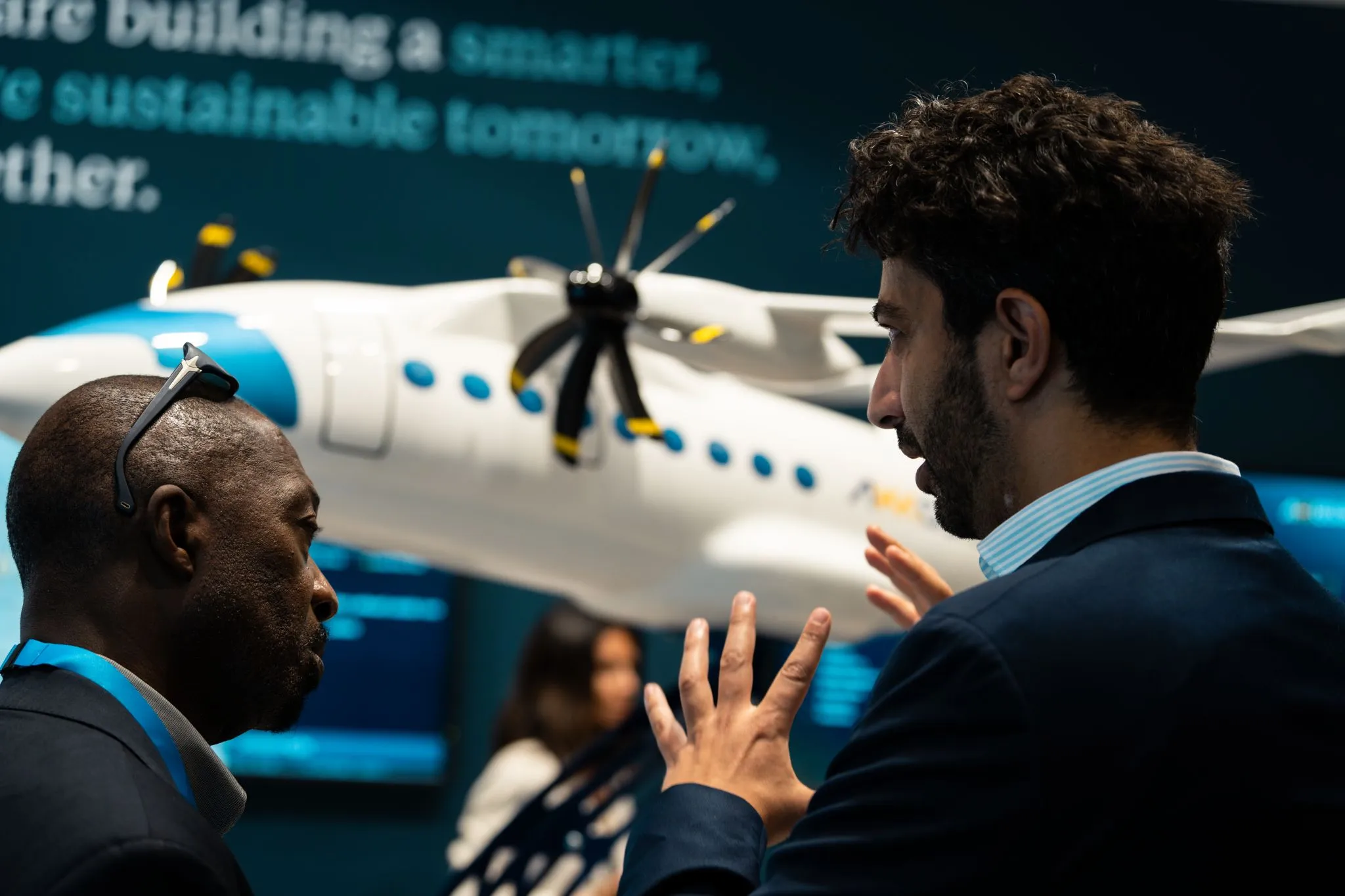 Akkodis Messestand ILA Demonstrator Green & Fly