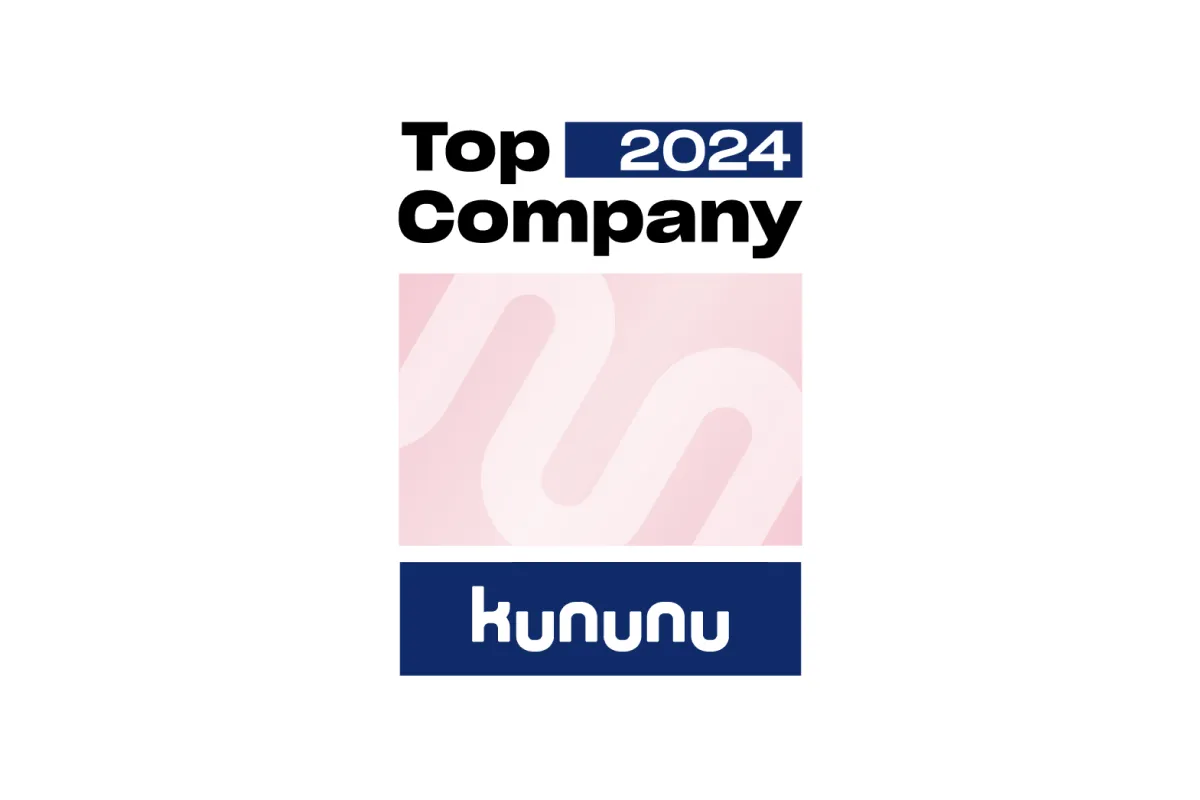 Kununu "Top Company 2024" Auszeichnung, ideal für Deine Karriere bei Akkodis in der Beratungsbranche.