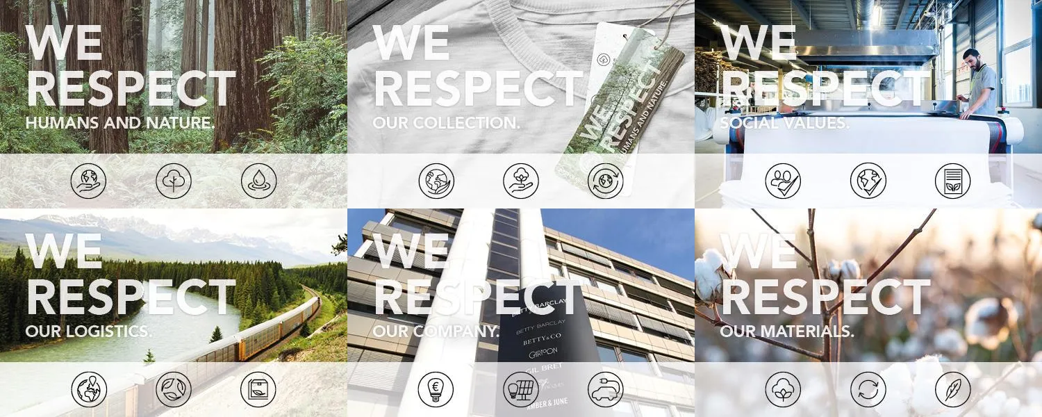 Bilder mit Schrift: WE RESPECT