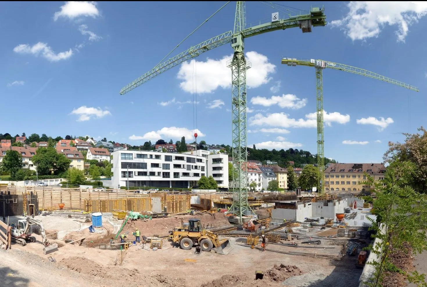 Panorama einer EPPLE Baustelle