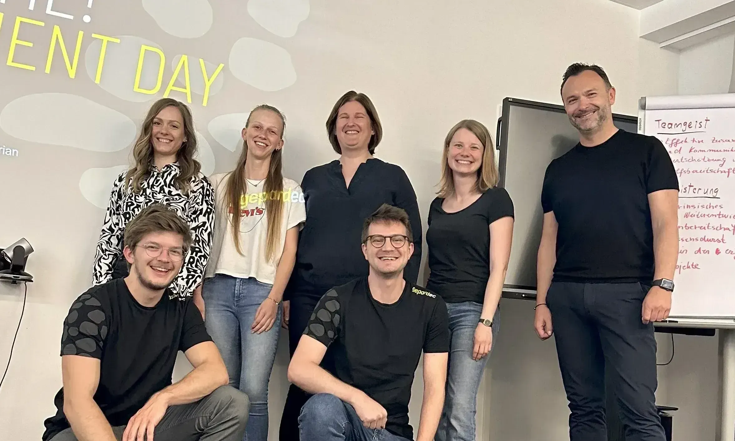 Bild mit Teammitgliedern