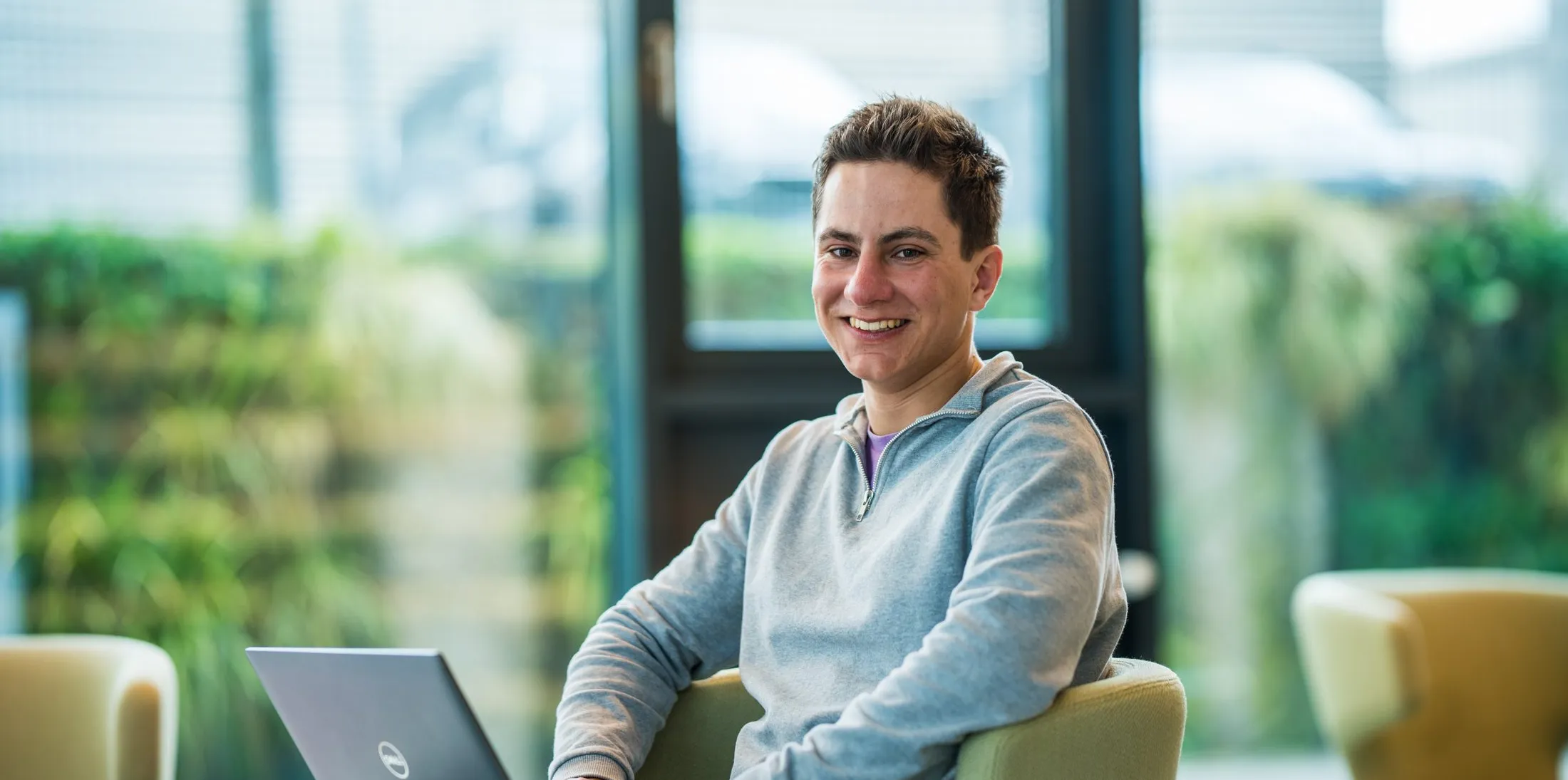 Studierender der Wirtschaftsinformatik-Data Science der Haufe Group