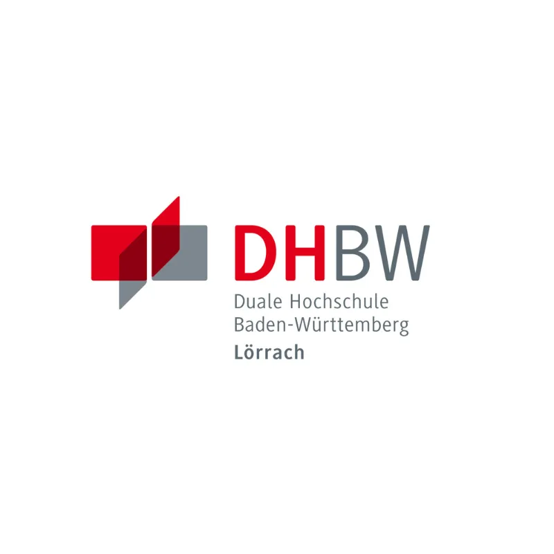 DHBW Lörrach Logo, duale Hochschule in Baden-Württemberg, relevant für IT-Karrieren auf der Haufe-Group Karriere-Website.