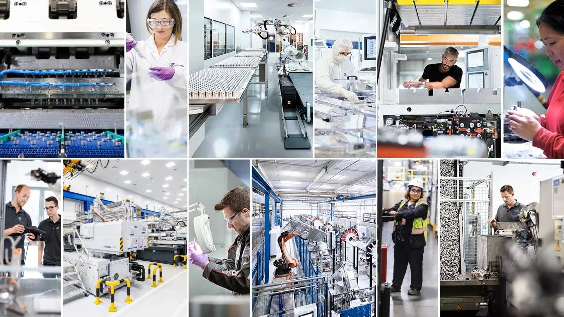 Personen bei der Arbeit
