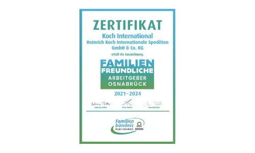 Familienfreundliche Arbeitgeber Award