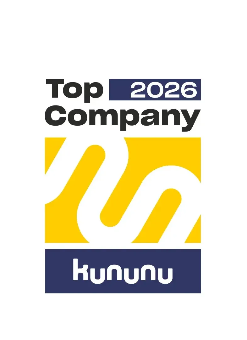 Kununu-Siegel 2025: Liftstar GmbH als Top-Unternehmen im Gesundheitswesen ausgezeichnet.