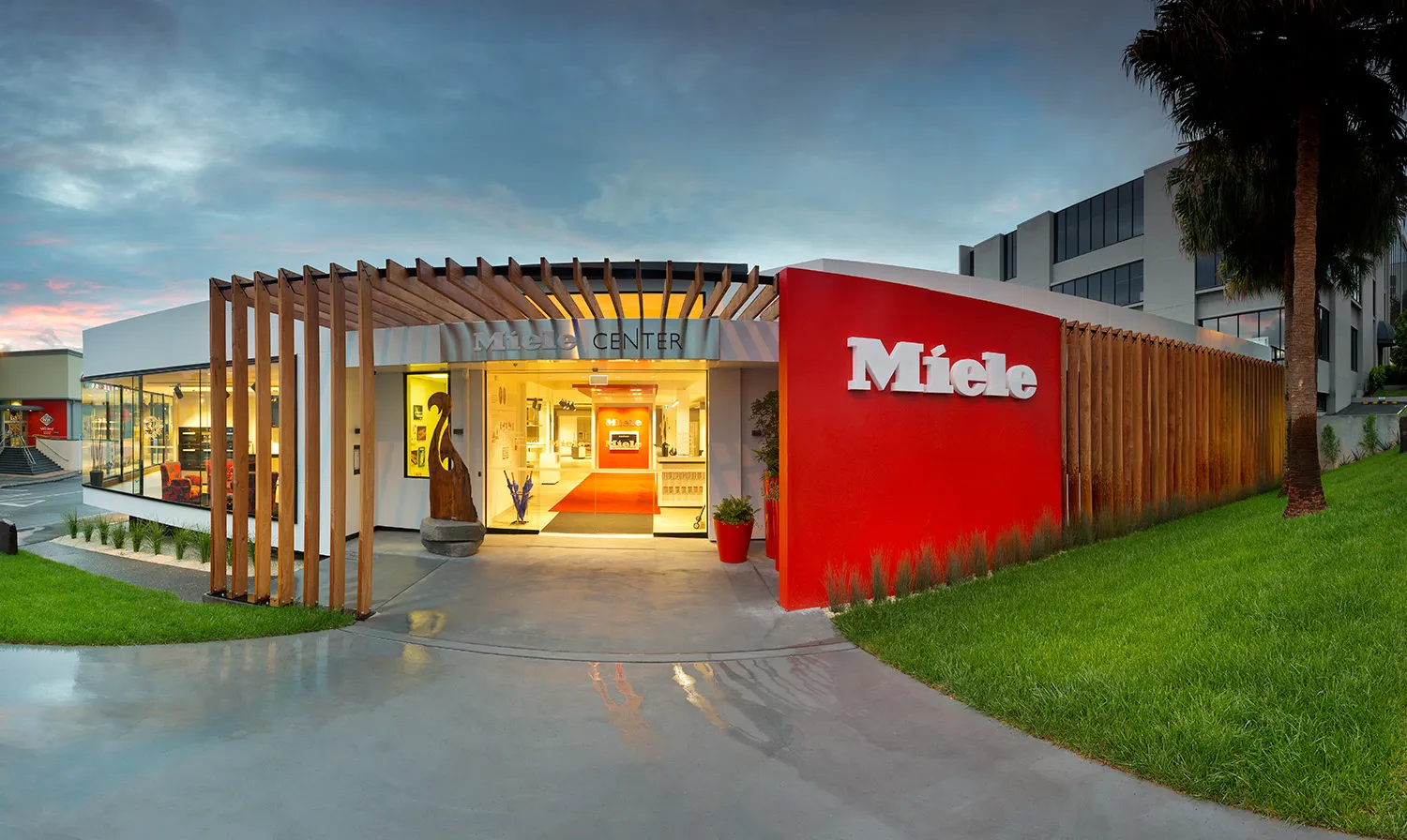 Miele's sleek and stylish office in Auckland - New Zealand — where innovation meets design