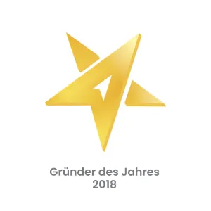 Gründer des Jahres 2018