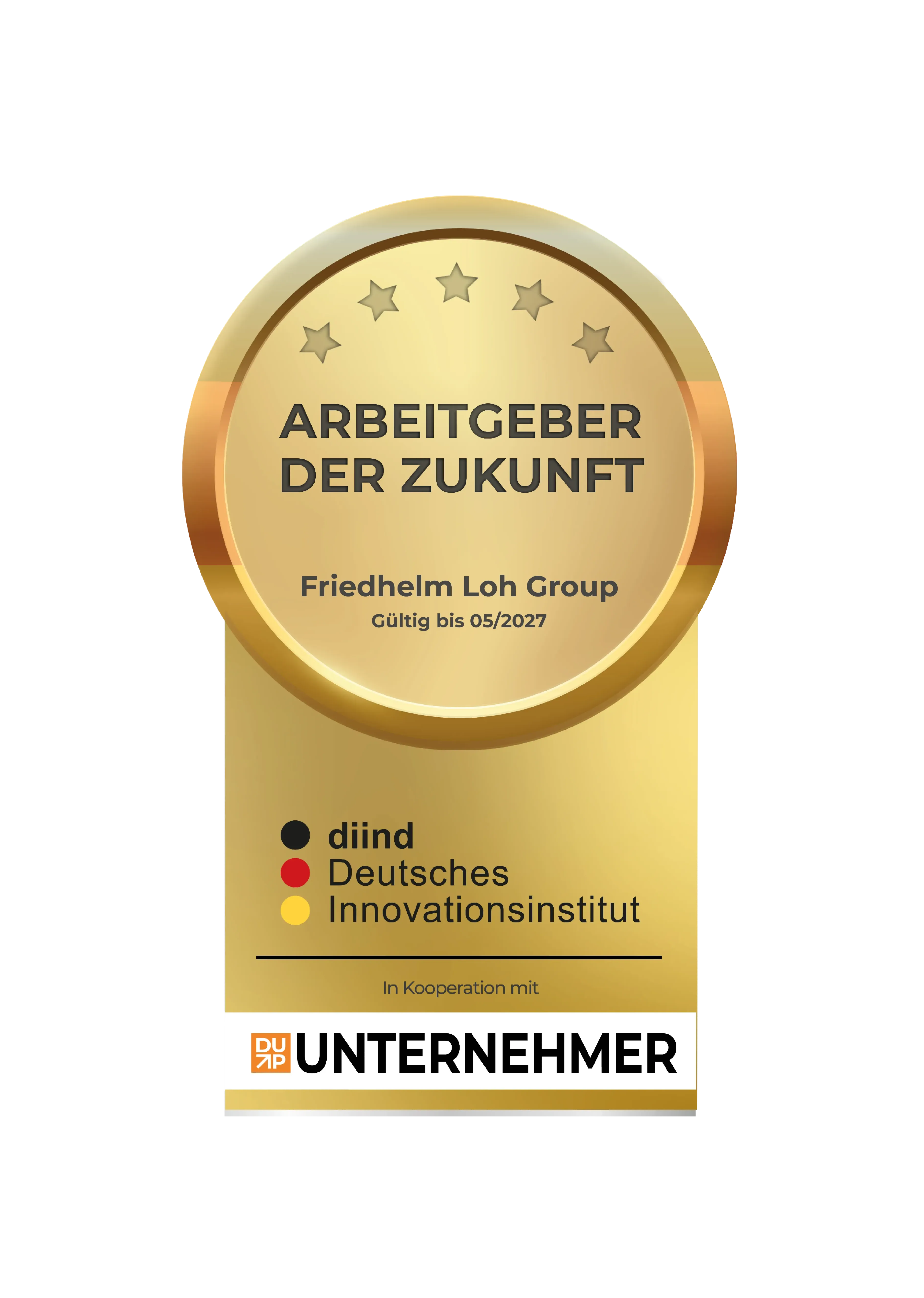 Arbeitgeber der Zukunft award 