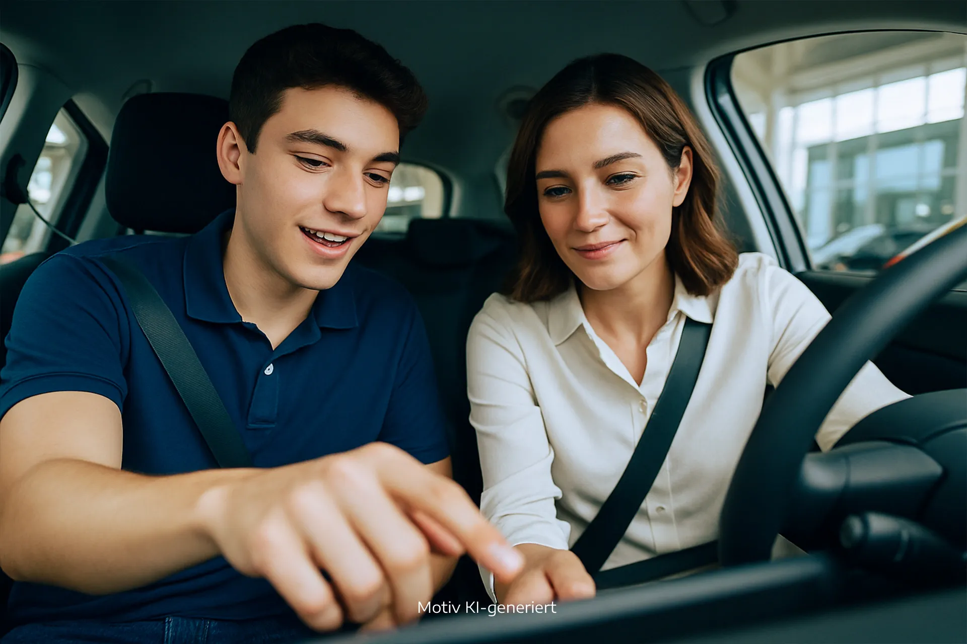 Moderne Architektur mit weißen Wänden und geometrischen Formen, passend für die innovative Automobilindustrie von Stellantis.