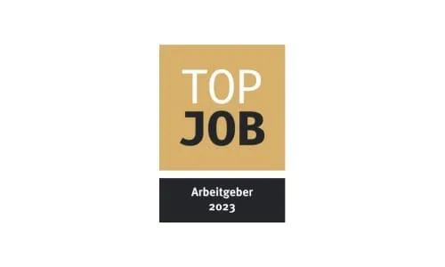 Top Job Arbeitgeber 2023 Auszeichnung auf der Karriere-Website von Storch-Ciret Business Services GmbH.