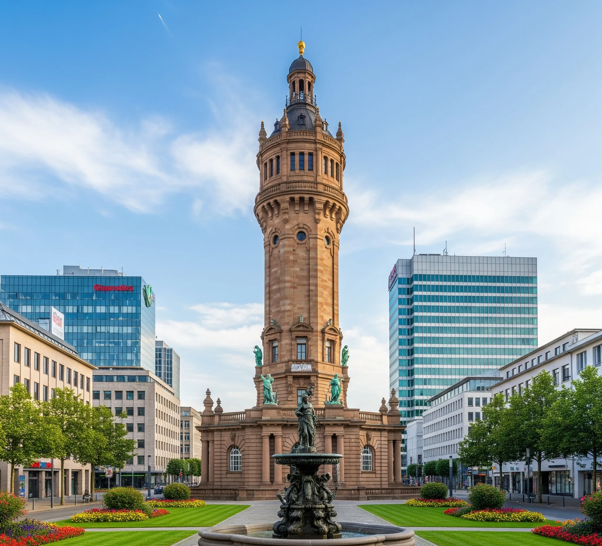 Ein Zahnarzt erklärt einer Patientin mithilfe eines Tablets die Röntgenbilder in einer modernen Zahnarztpraxis.