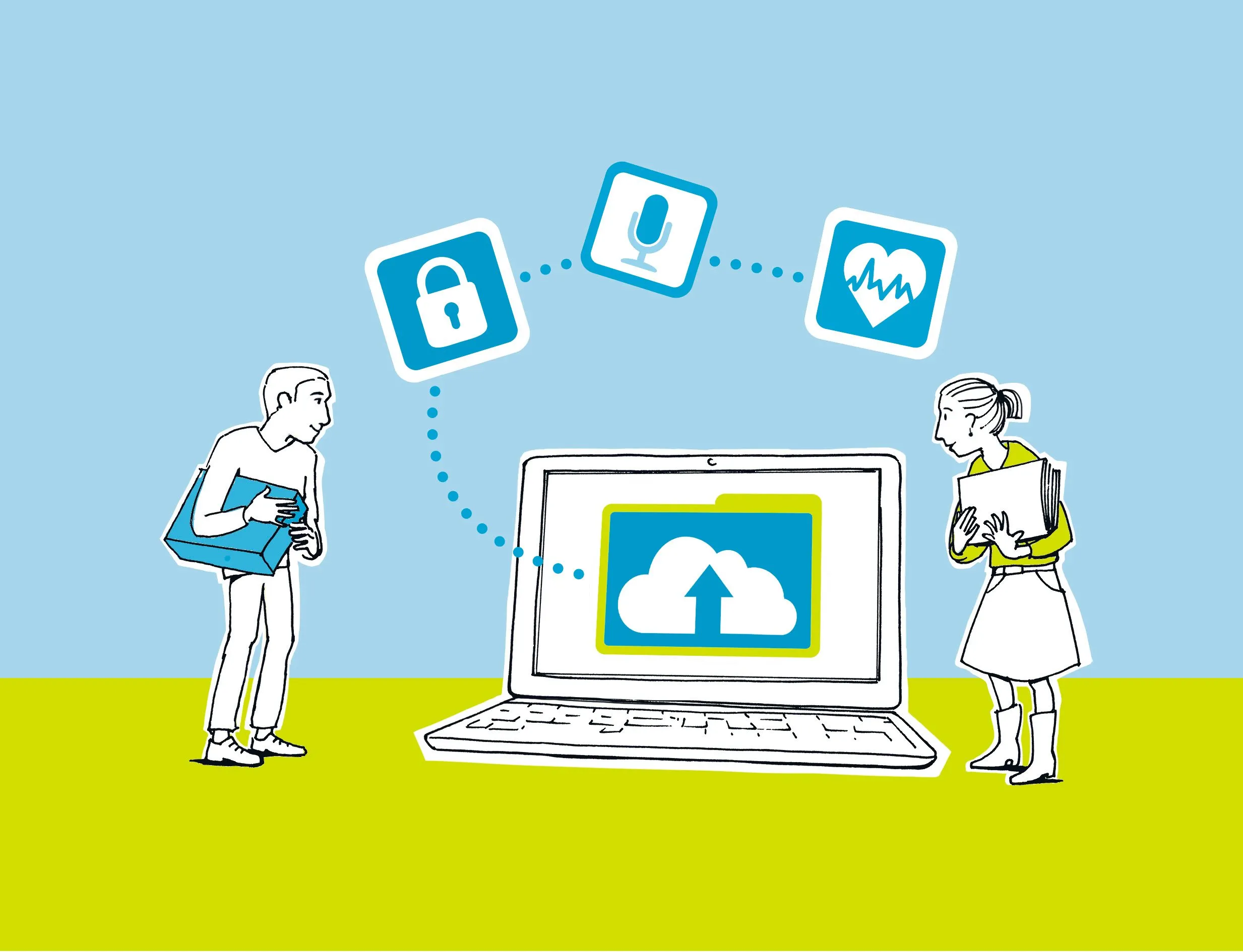 Symbolbild für die IT im Gesundheitswesen