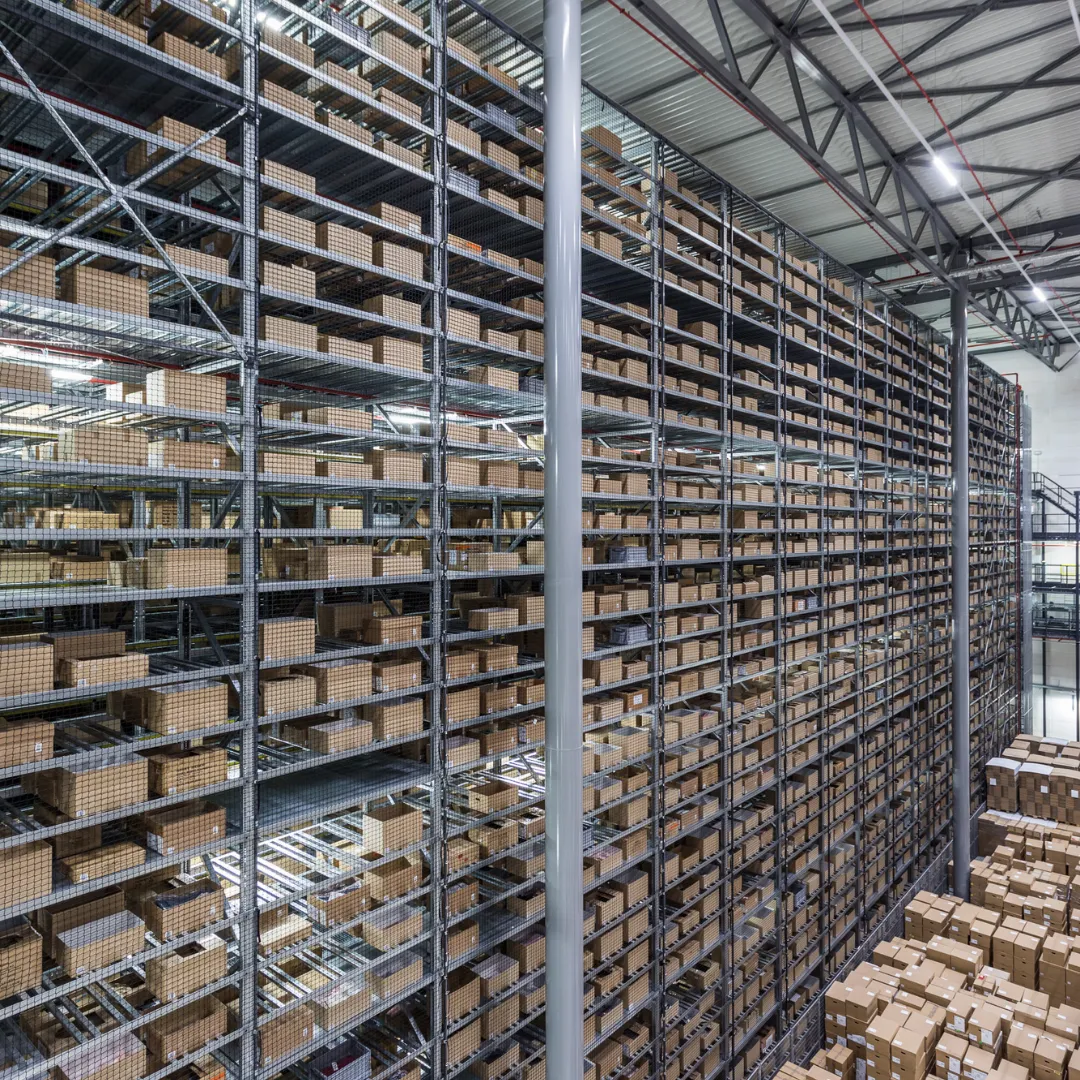 Solaranlage auf der WB Logistik Zentrale